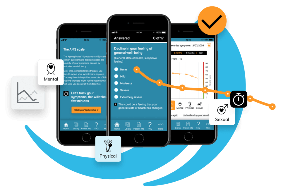 Support patient self-management with the T Track app